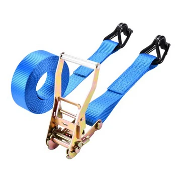 Correa de unión de trinquete de aluminio de 2000 kgs de 5000 kgs con gancho de cisne recubierto de goma