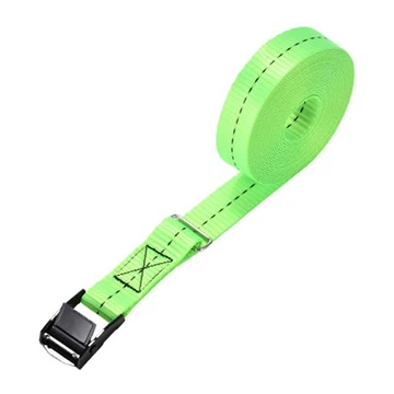 Correa de hebilla de cámara electrónica negra de 25 mm con anillo rectangular