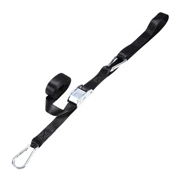 Amarres premium de 1 pulgada para motocicletas y motos de cross con ganchos de mosquetón