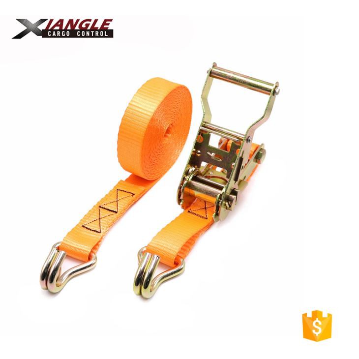 Ratchet Tie Down Straps Double Hook