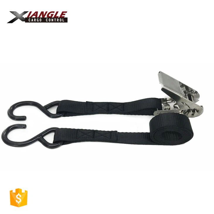 S-hook Stainless Steel Ratchet Tie Down