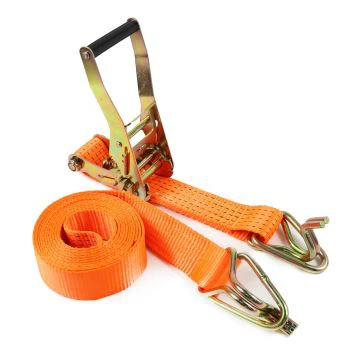 50mm LC 2500dan capacidad trinquete tie Down Correa de amarre con gancho de cisne