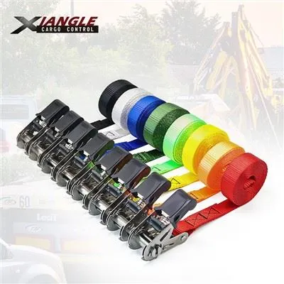 Mango de goma Trinquete de acero inoxidable 304 Correa de 25 mm de ancho Sin gancho